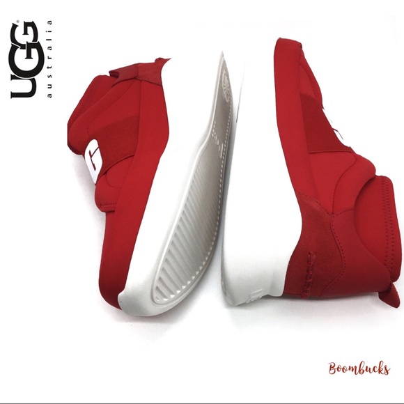 Ugg Neutra Red Chunky Sneakers - Picture 7 of 15